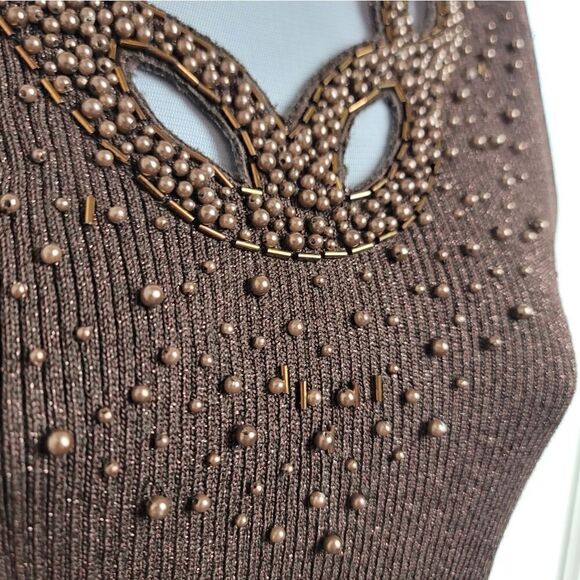 CABLE & GAUGE Silk Blend Top - Picture 3 of 7